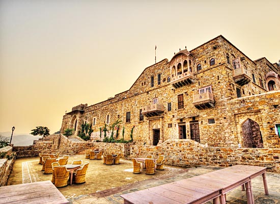 Dadhikar Fort alwar facade