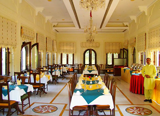 Restaurant at The Bagh Bharatpur, Rajasthan