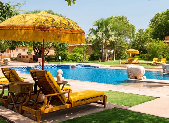 Oberoi Raj Vilas jaipur poolside