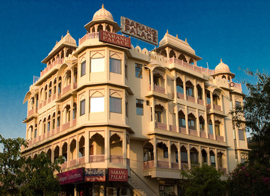 Hotel Sarang Palace jaipur facade