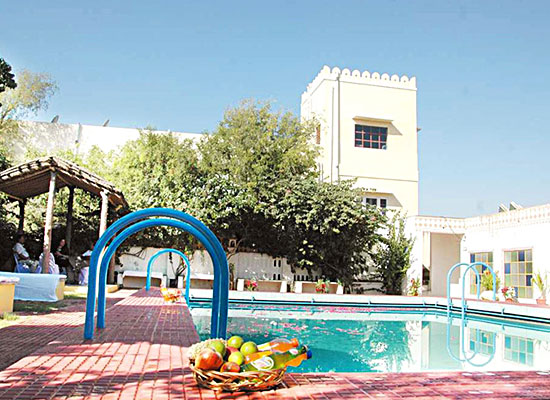 Swimming Pool at Jamuna Resort Jhunjhunu, Rajasthan