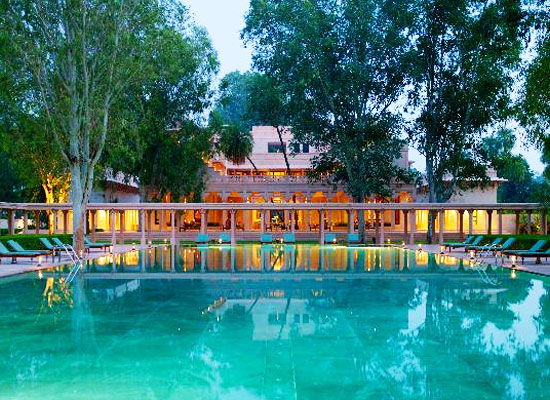 Aman Bagh Alwar Poolside