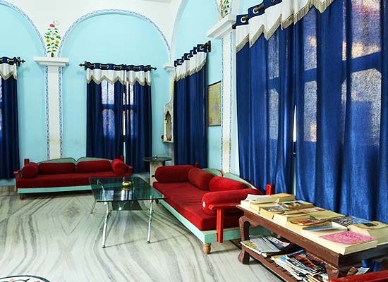 Sitting Area at Pushkar Heritage