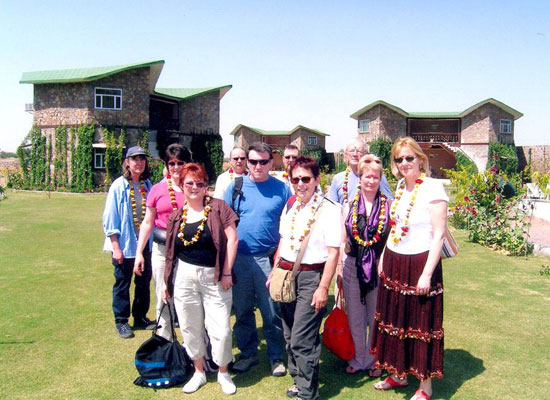 Guests at Ranthambore Forest Resort Sawai Madhopur