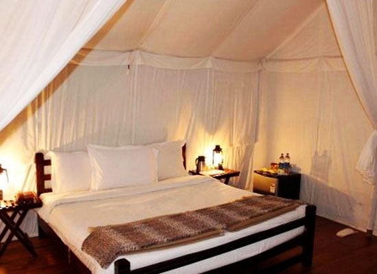 bedroom of Ranthambore Forest Resort Sawai Madhopur