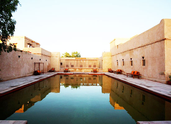 Swimming Pool at Ranvas Nagaur, Rajasthan