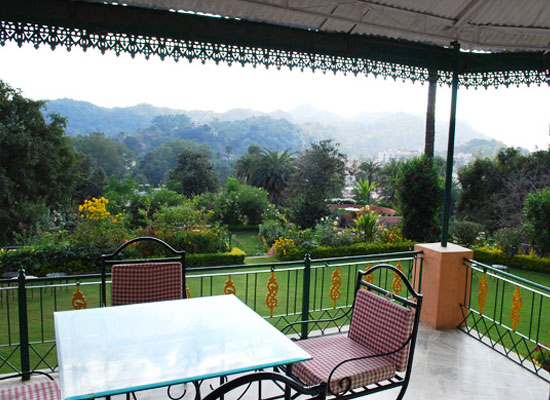 Kishangarh House Mount Abu Garden View