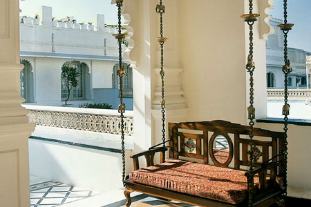 Taj Lake Palace Udaipur inside