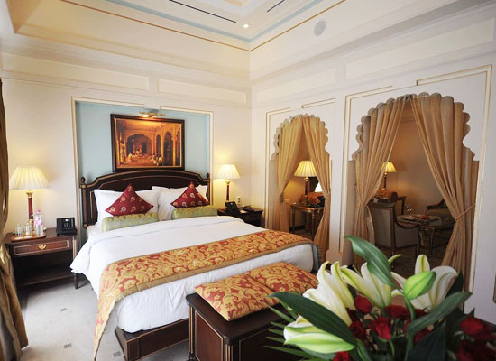 Luxury room of Taj Fateh Prakash Palace Udaipur