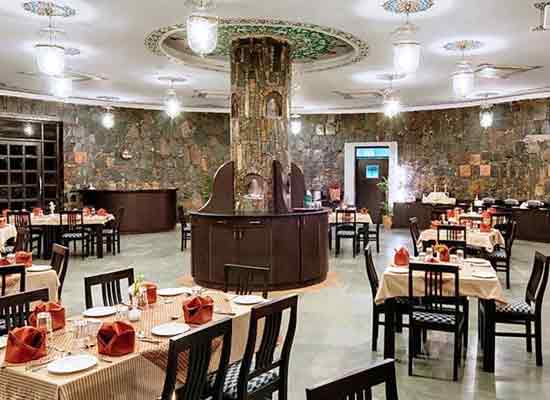Restaurant at The Amargarh Resort Udaipur