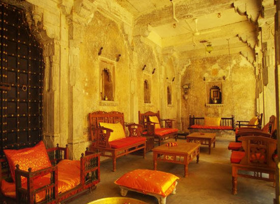 Chanoud Garh pali sitting area