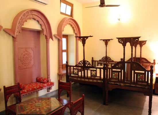 Inside View of Ishwari Niwas Heritage Resort Bundi, Rajasthan