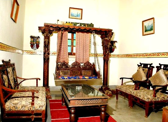 Sitting Area at Ishwari Niwas Heritage Resort Bundi, Rajasthan