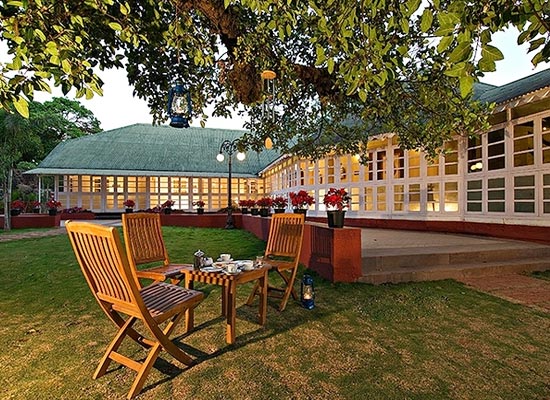 Citrus Chambers mahabaleshwar sitting area in garden