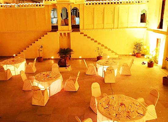 Rajmahal Bhindar Udaipur Dining