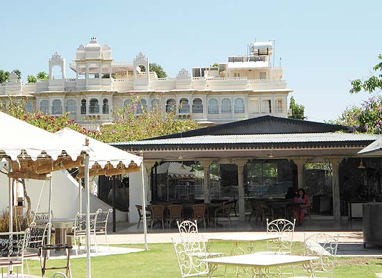 Garden View from Rampratap Palace Udaipur