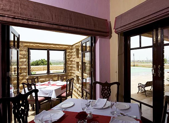 Hotel Rawalkot jaisalmer dining room