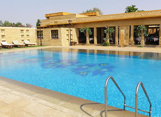 Hotel Rawalkot jaisalmer pool view