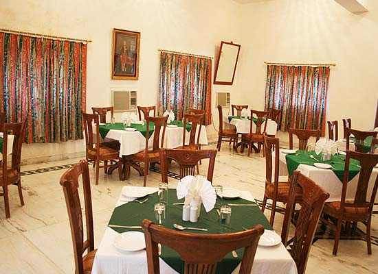 Mandir Palace jaisalmer dining hall