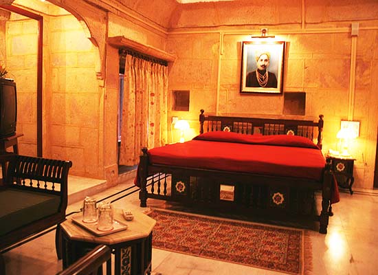 Mandir Palace jaisalmer bedroom