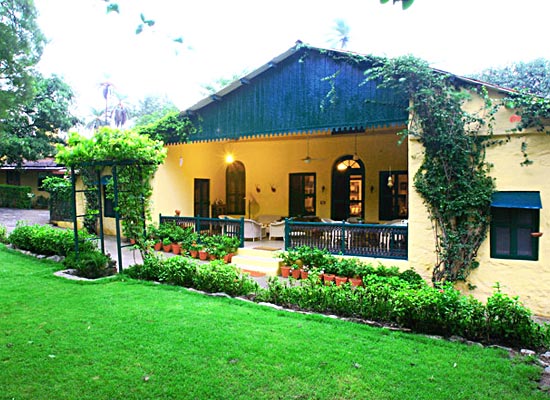 Connaught House mount abu garden view