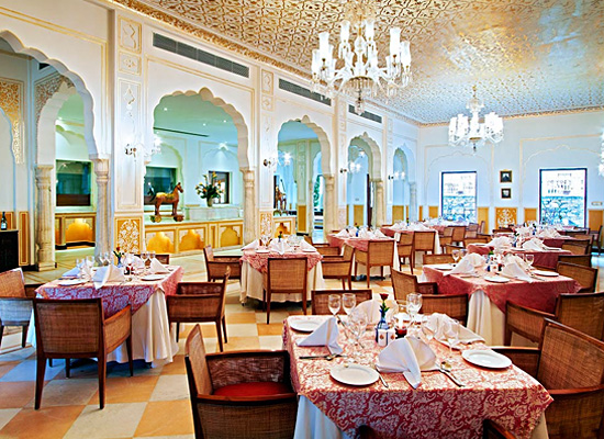 Hotel Samode Palace samode dining area