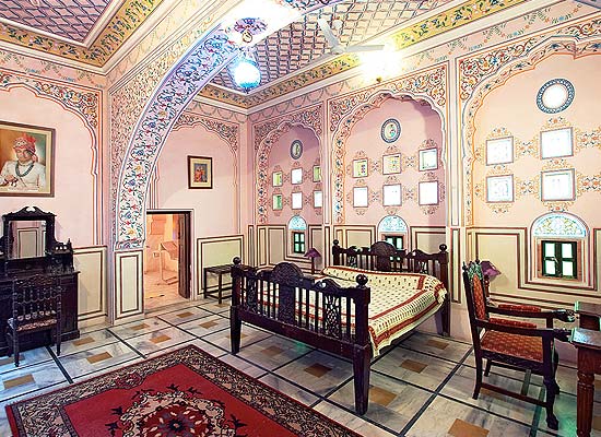 Room of Rajmahal Palace Hotel 