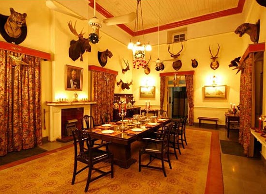Brijraj Bhavan Palace Rajasthan Dining