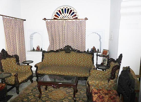 Sitting Area at Palkiya Haveli Kota, Rajasthan
